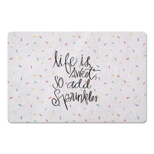 Add Sprinkes 27" x 18" Floor Mat